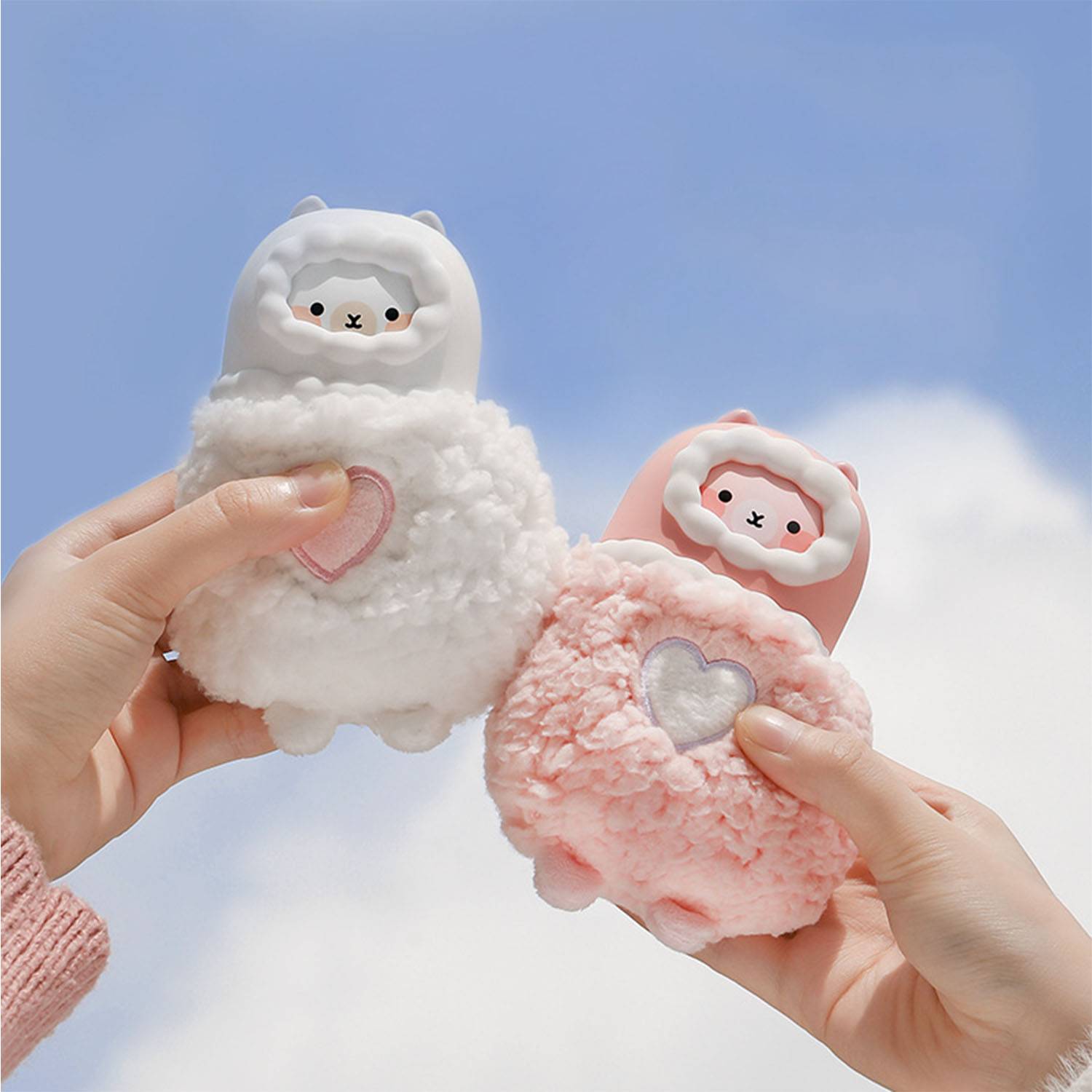 Silk alpaca USB Hand warmers and power banks 5