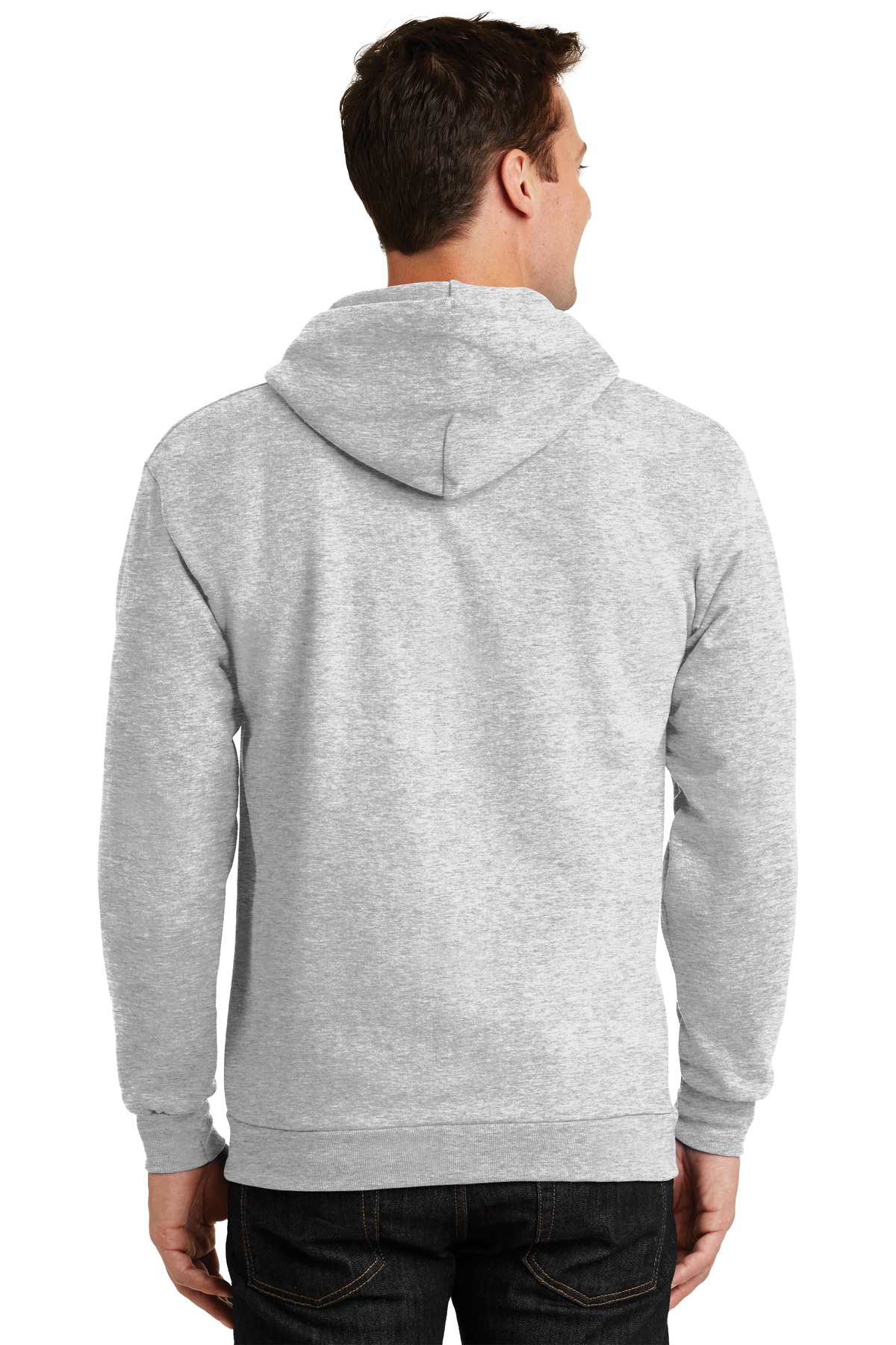 Essential Fleece Full-Zip Hooded Sweatshirt