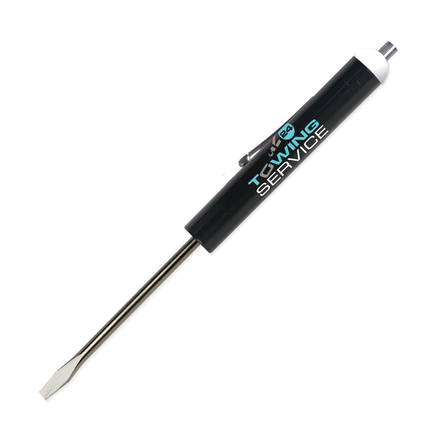 Pocket Screwdriver 1/8" Flat Tip Blade + Magnet Top 7