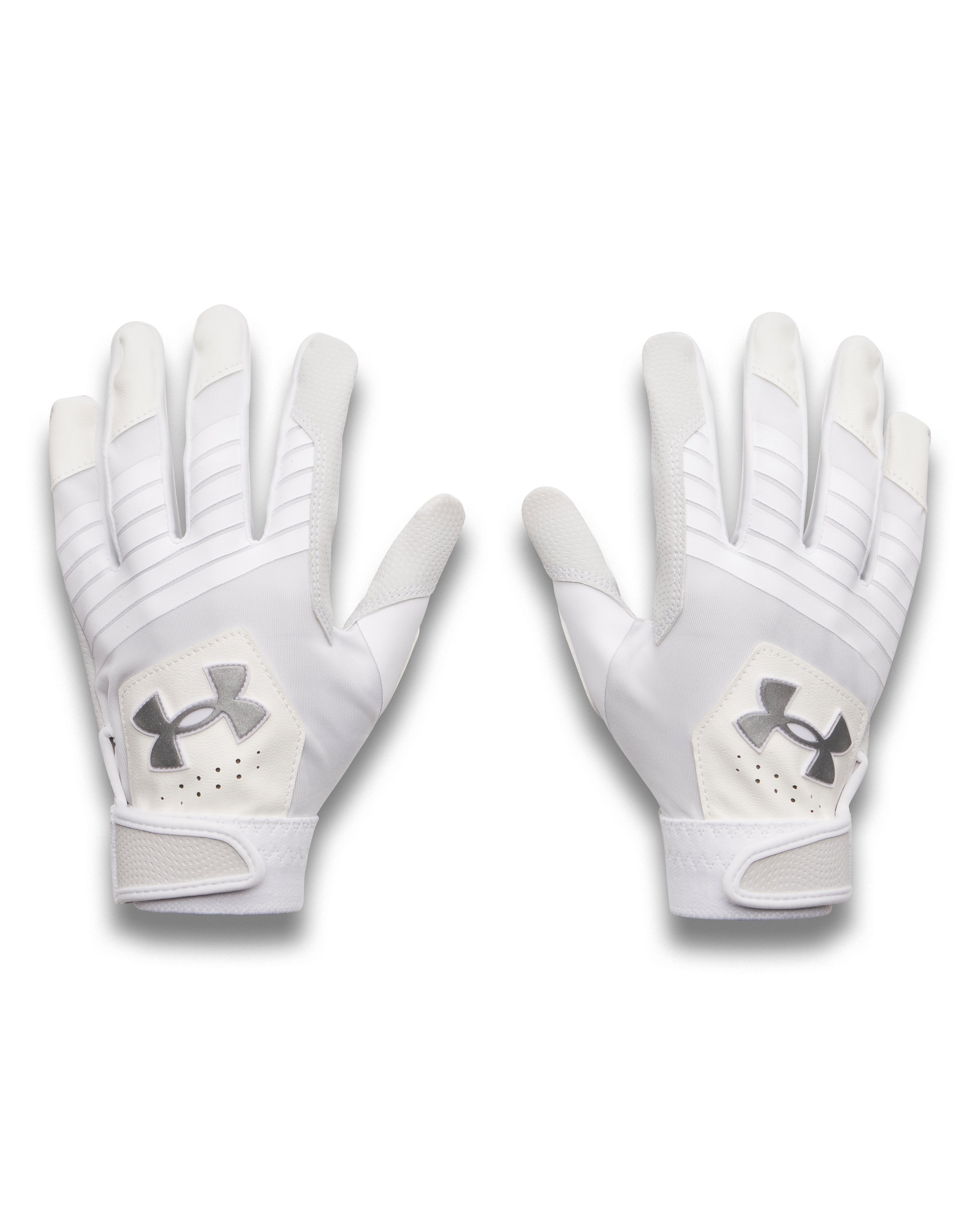 UA Clean Up Boys' Batting Gloves 28
