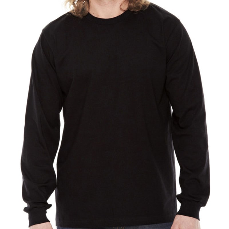 American Apparel Unisex Fine Jersey Long-Sleeve T-Shirt 4