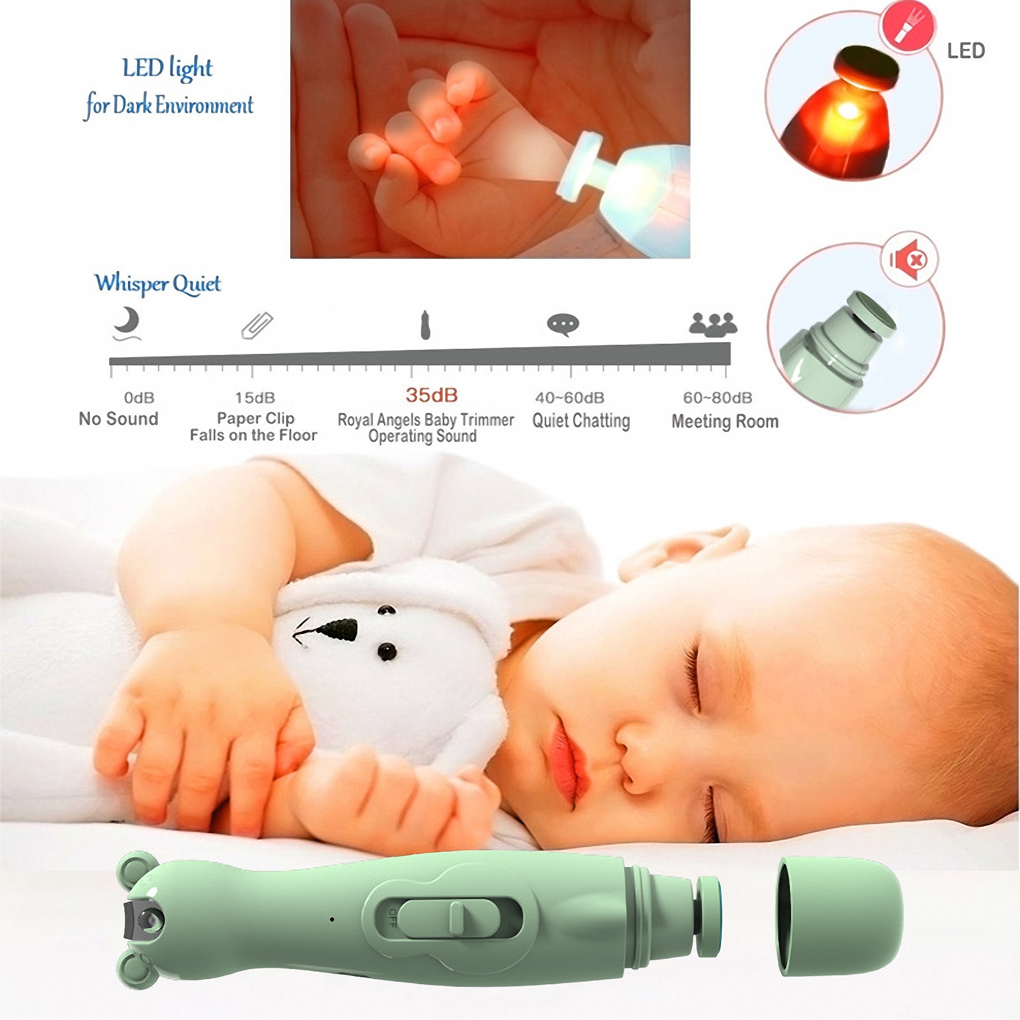 Baby Safe Electric Nail Trimmer 5