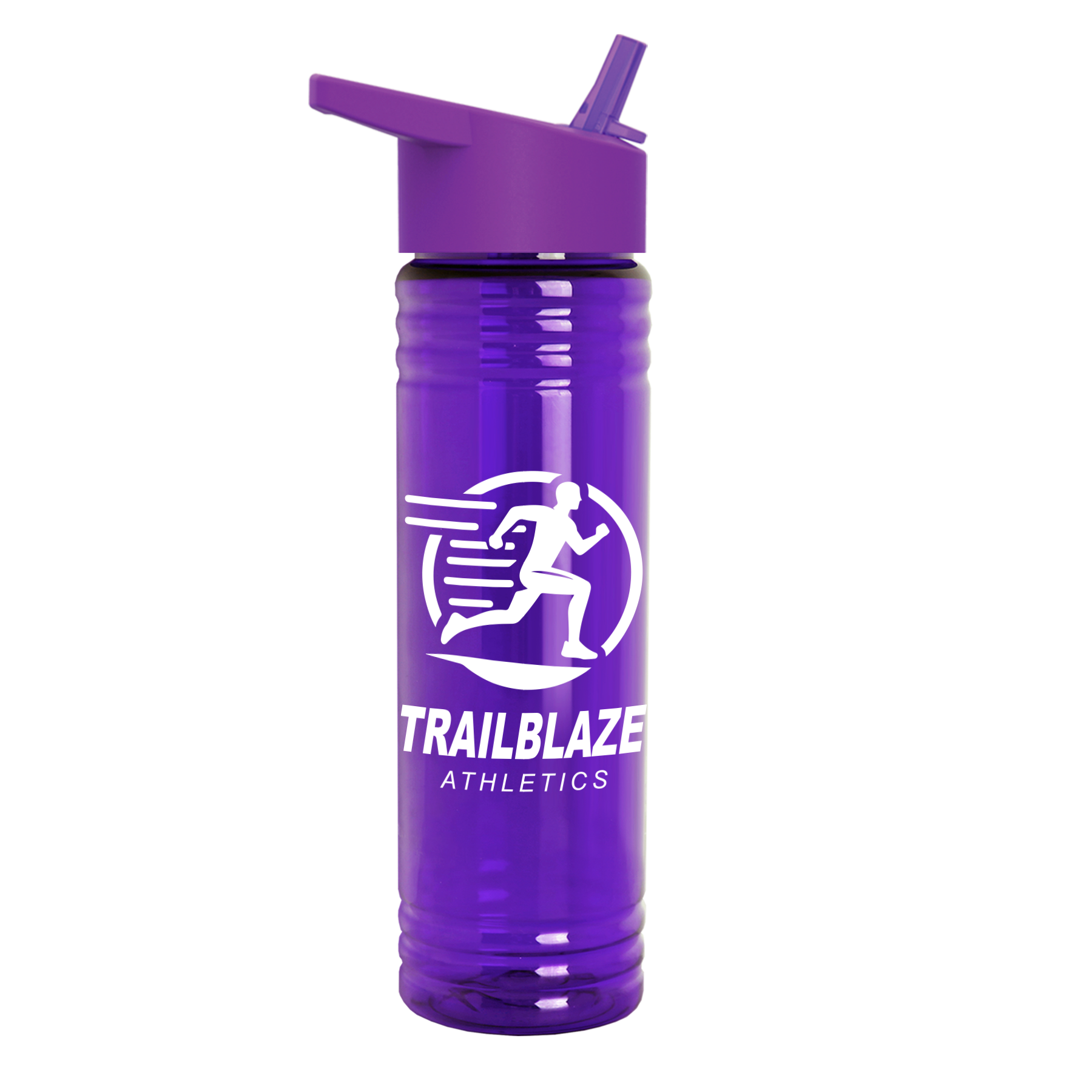 Garyline® Slim Fit Bottle with Flip-Straw Lid - 24 oz. 438