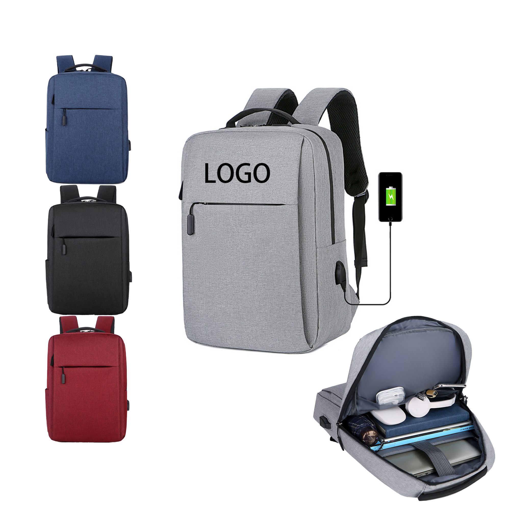UrbanGear Durable Laptop Backpack with USB Port 1