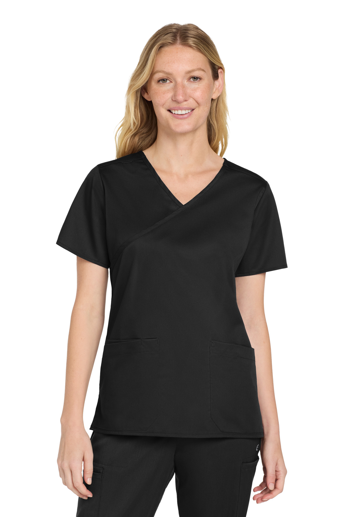 Wink® Women's WorkFlex Mock Wrap Top 47
