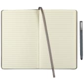 FSC® Mix 5.5" x 8.5" Heathered Hard Bound Journal 21