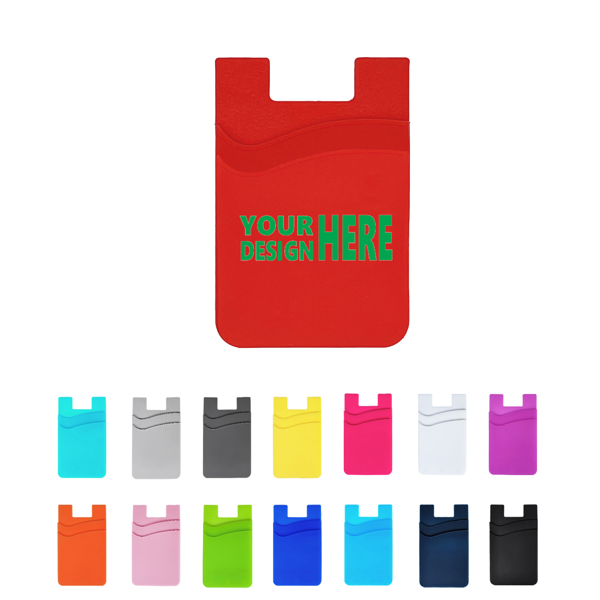 Custom Silicone Cell Phone Wallet 3