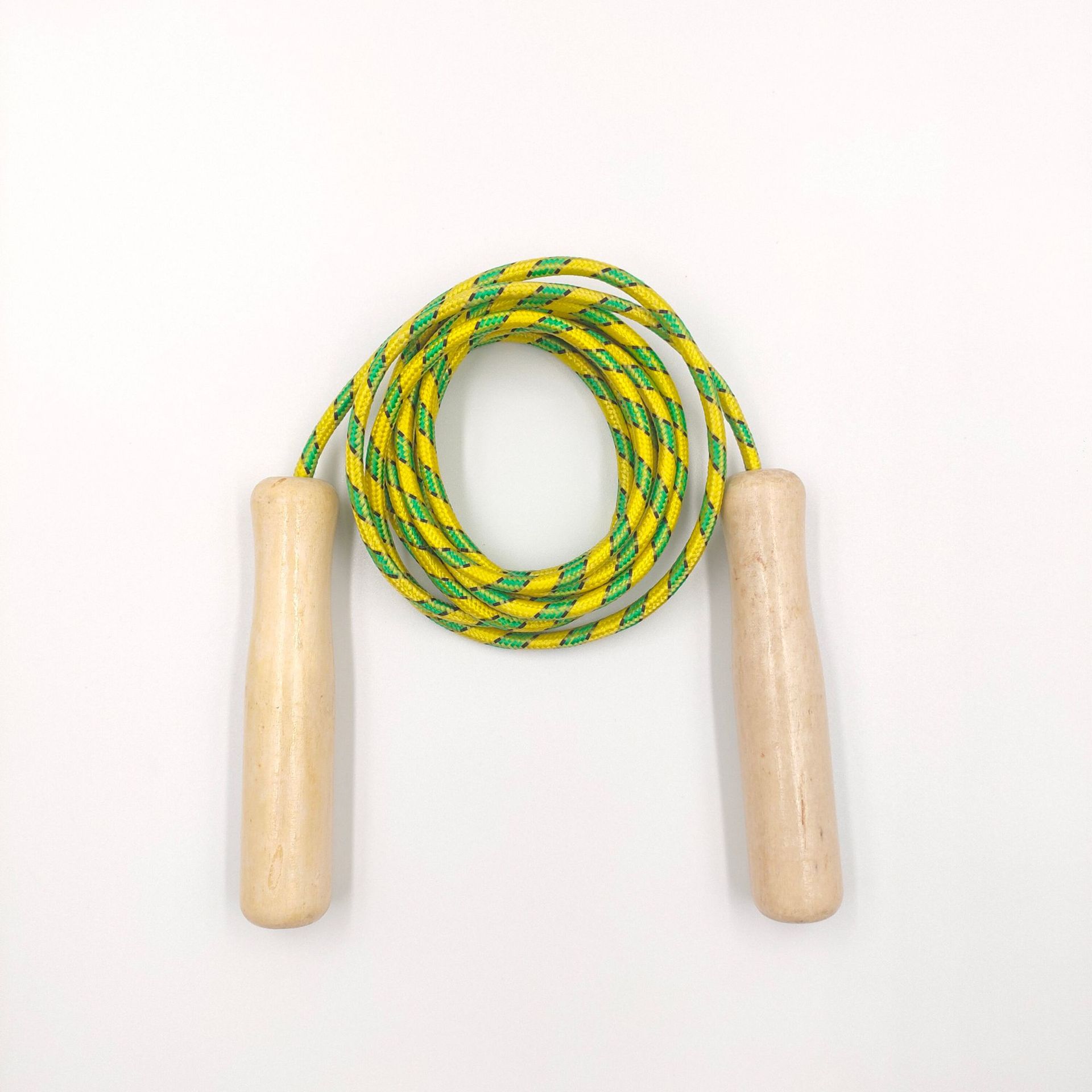 Adjustable Wooden Handle Jump Rope 6
