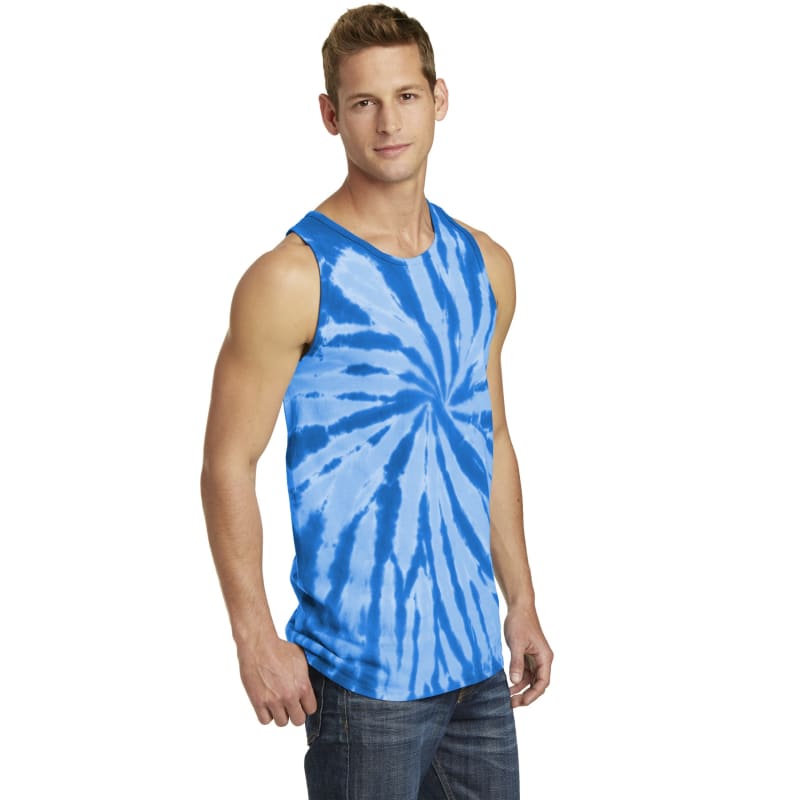 Port & Company Tie-Dye Tank Top. 16