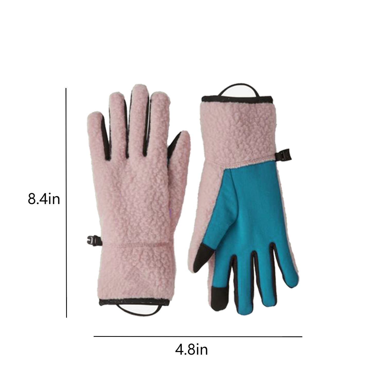 Lamb wool cold-proof gloves 3