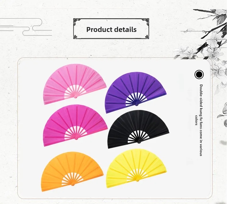25 Inch Dance Folding Hand Fan 7
