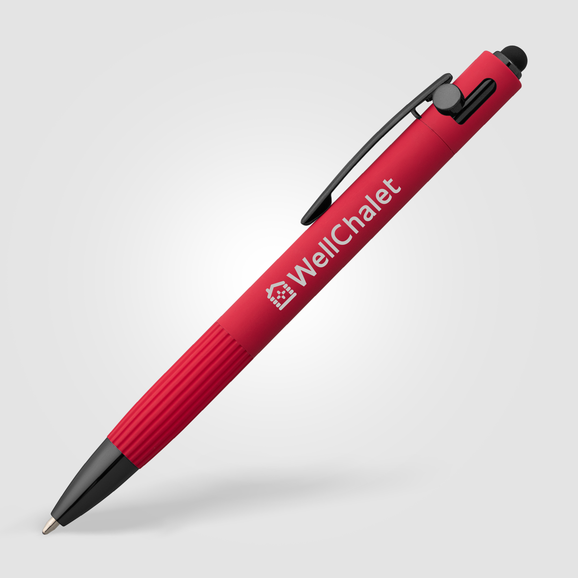 Saga Recycled Aluminum Bolt Action Stylus Pen 16