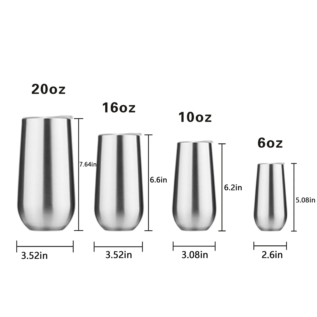Custom Insulated Tumbler Water Bottle U-Shaped Eggshell Mug 6