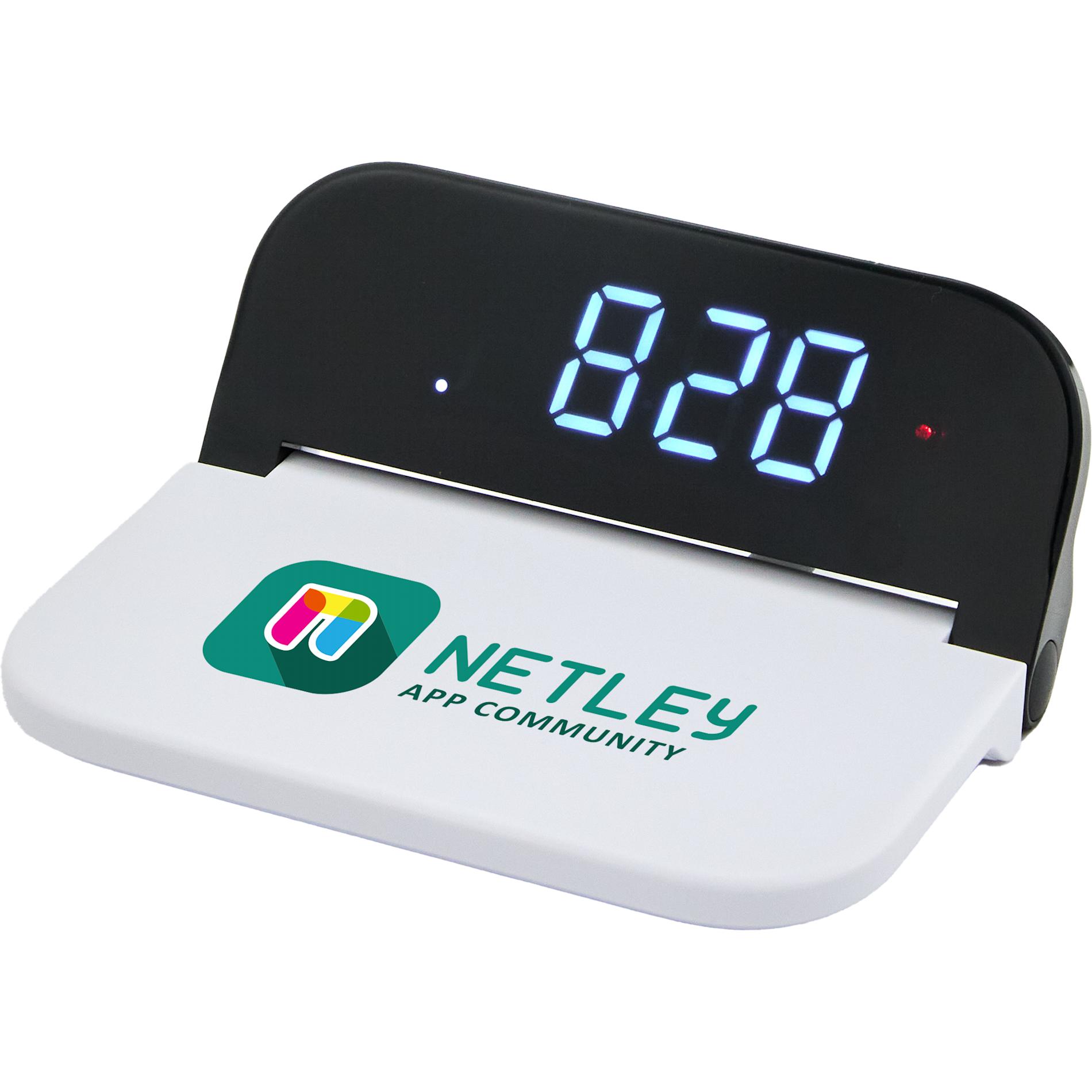 Digital Power Clock 15W Wireless Charger 34
