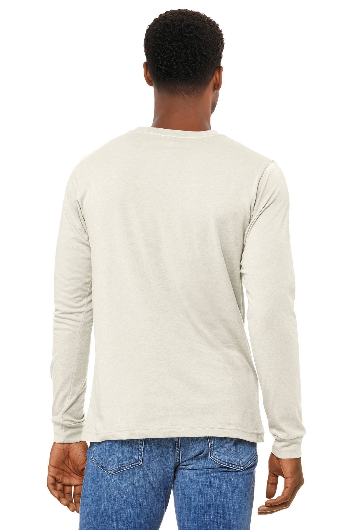 BELLA+CANVAS Unisex Heather CVC Long Sleeve Tee BC3501CVC 201