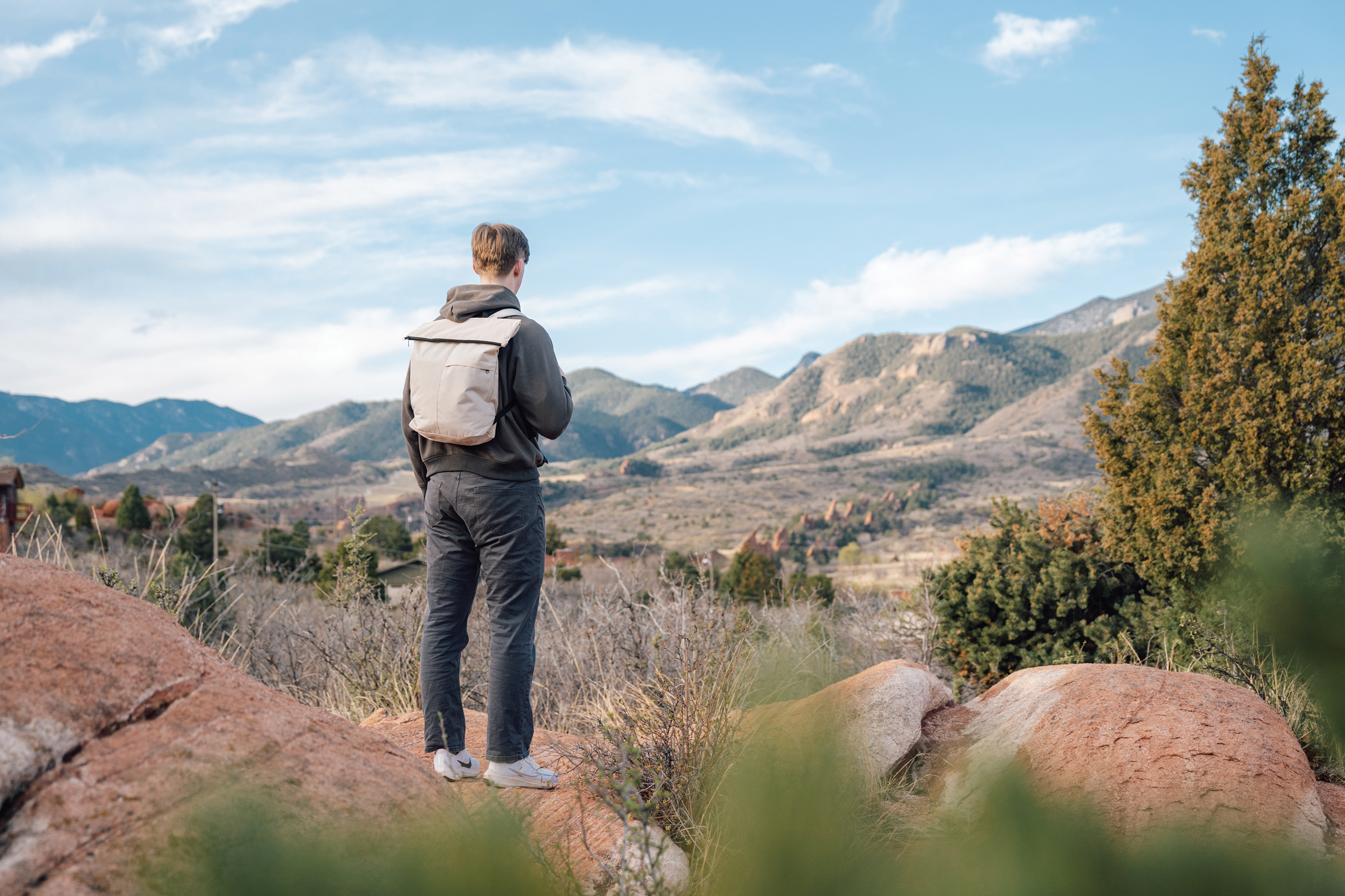 Dillon AWARE™ rPET Lightweight Foldable Backpack 43