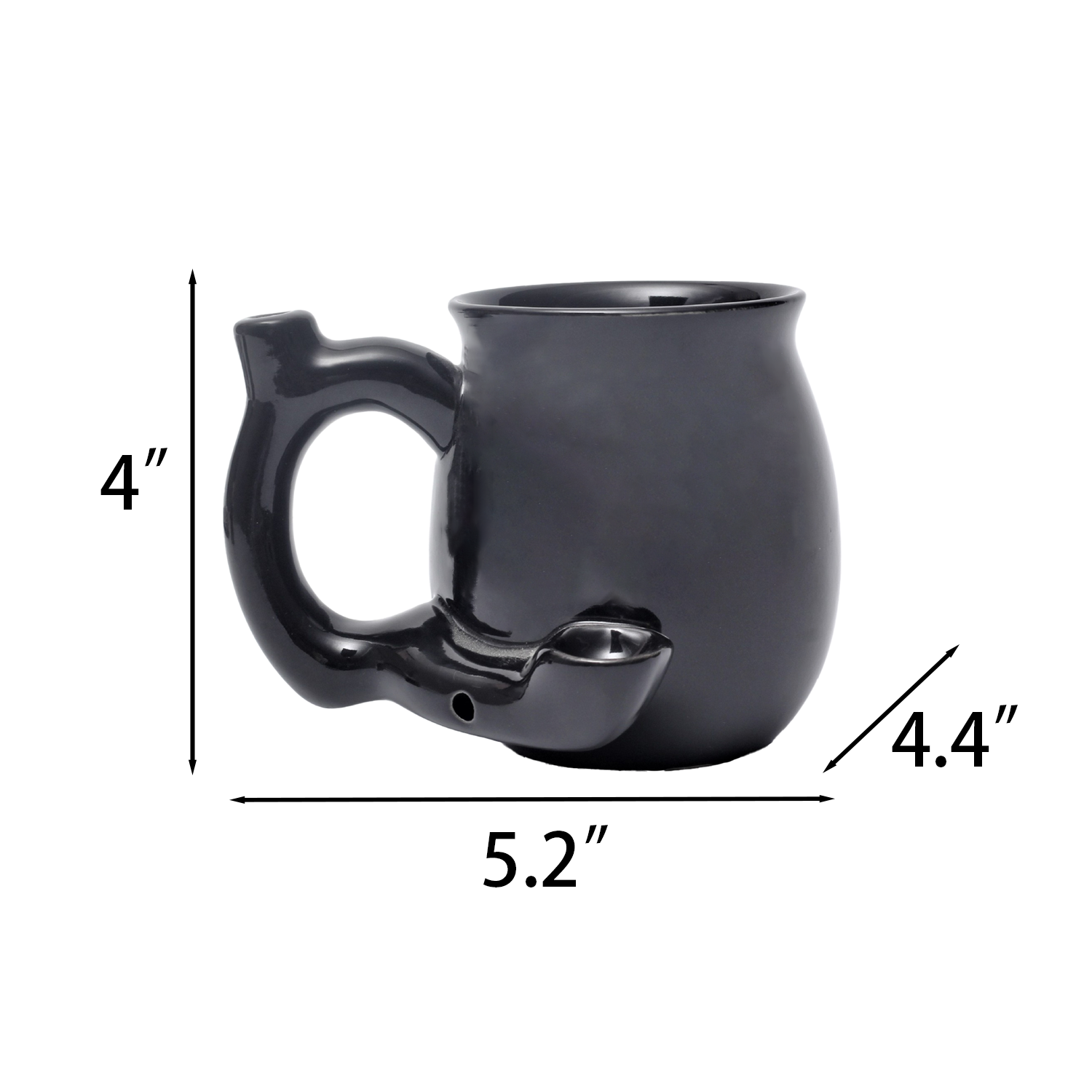 12 Oz Ceramic Pipe Mug 5