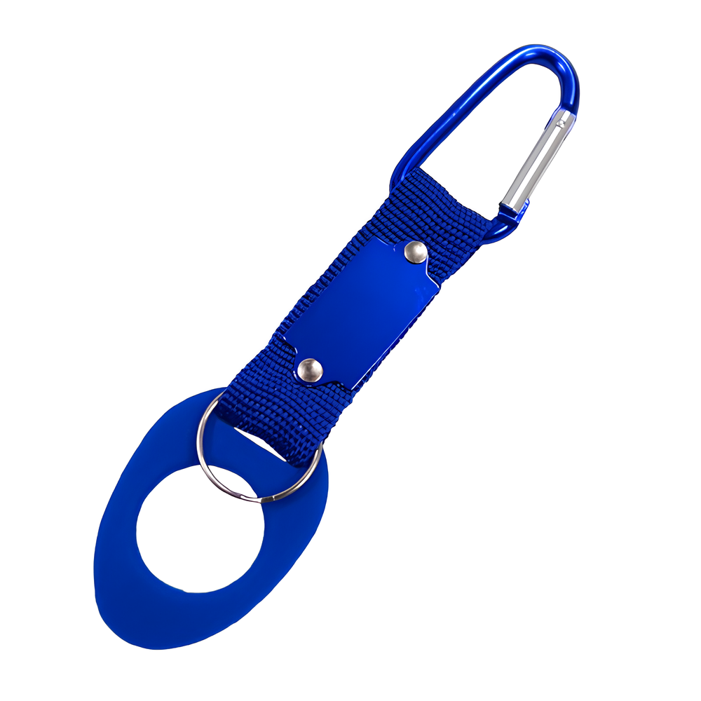Strap Bottle Holder W/ Key Tag & Carabiner 5
