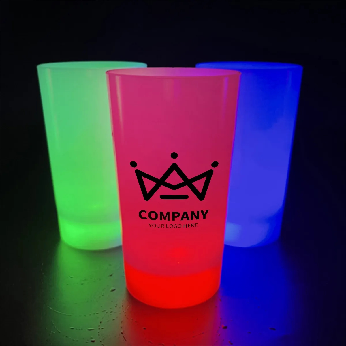15oz LED Glowing Cups for Indoor Outdoor Party 2
