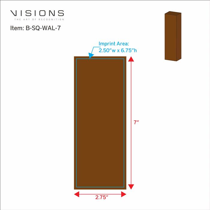 Square Walnut 51