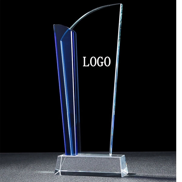 Crystal Blue trophy Award 2