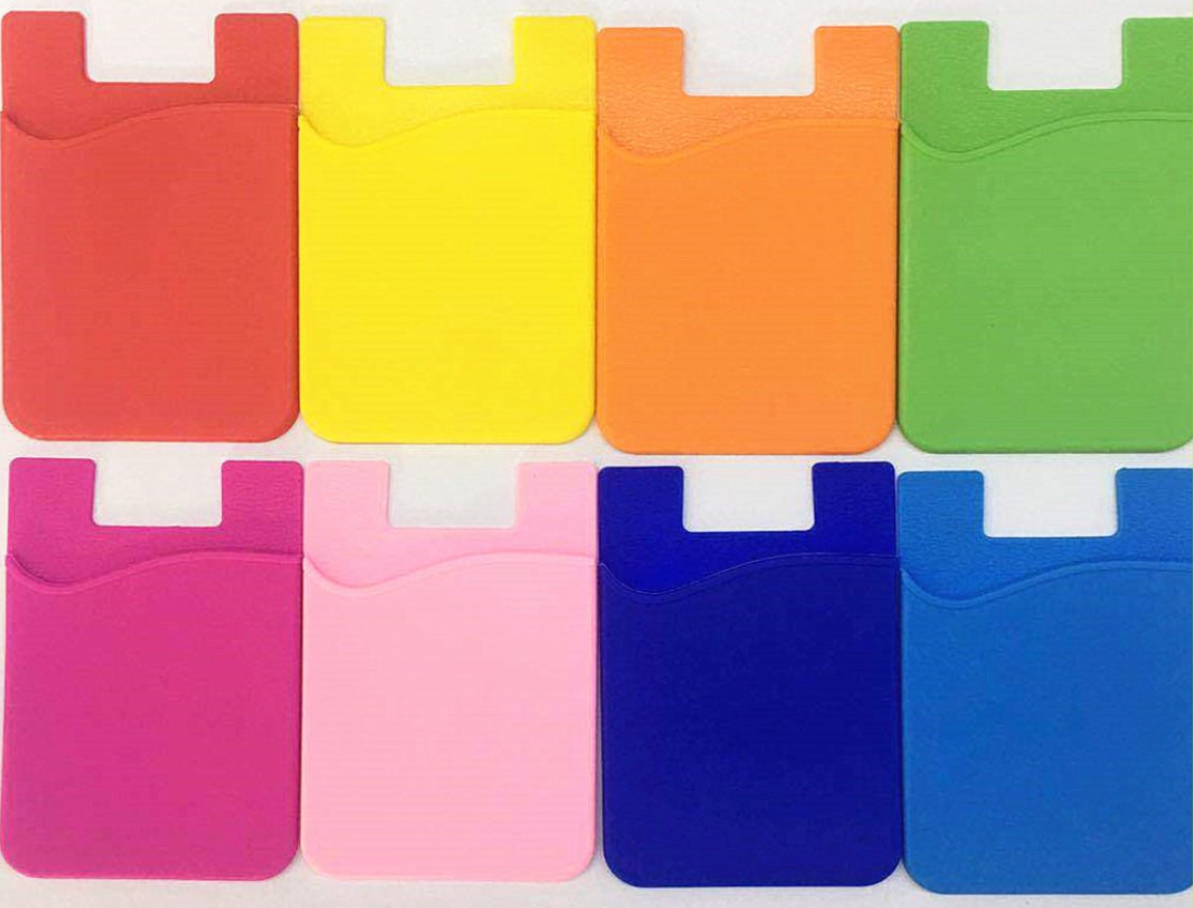 Silicone Phone Wallet Card Holder 2