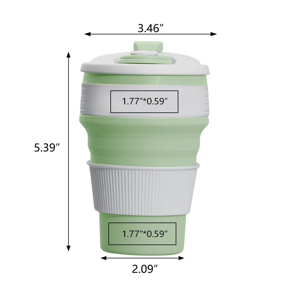 Kaldi 12oz Silicone Collapsible Coffee Mug