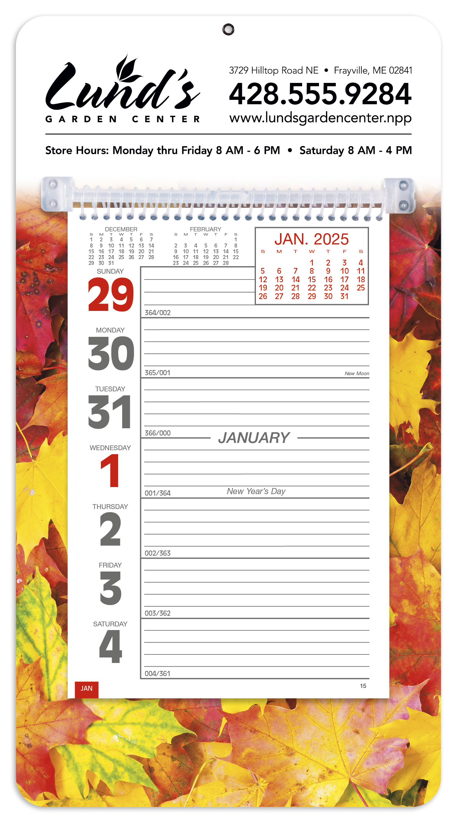 Triumph® Calendars Full-Color Weekly Memo Calendar 7