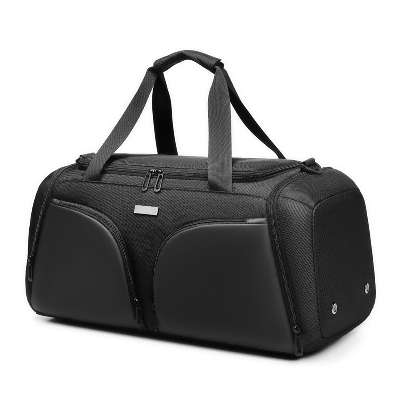 Sports duffel bag with Wet Pocket & Shoes for Women Men 5
