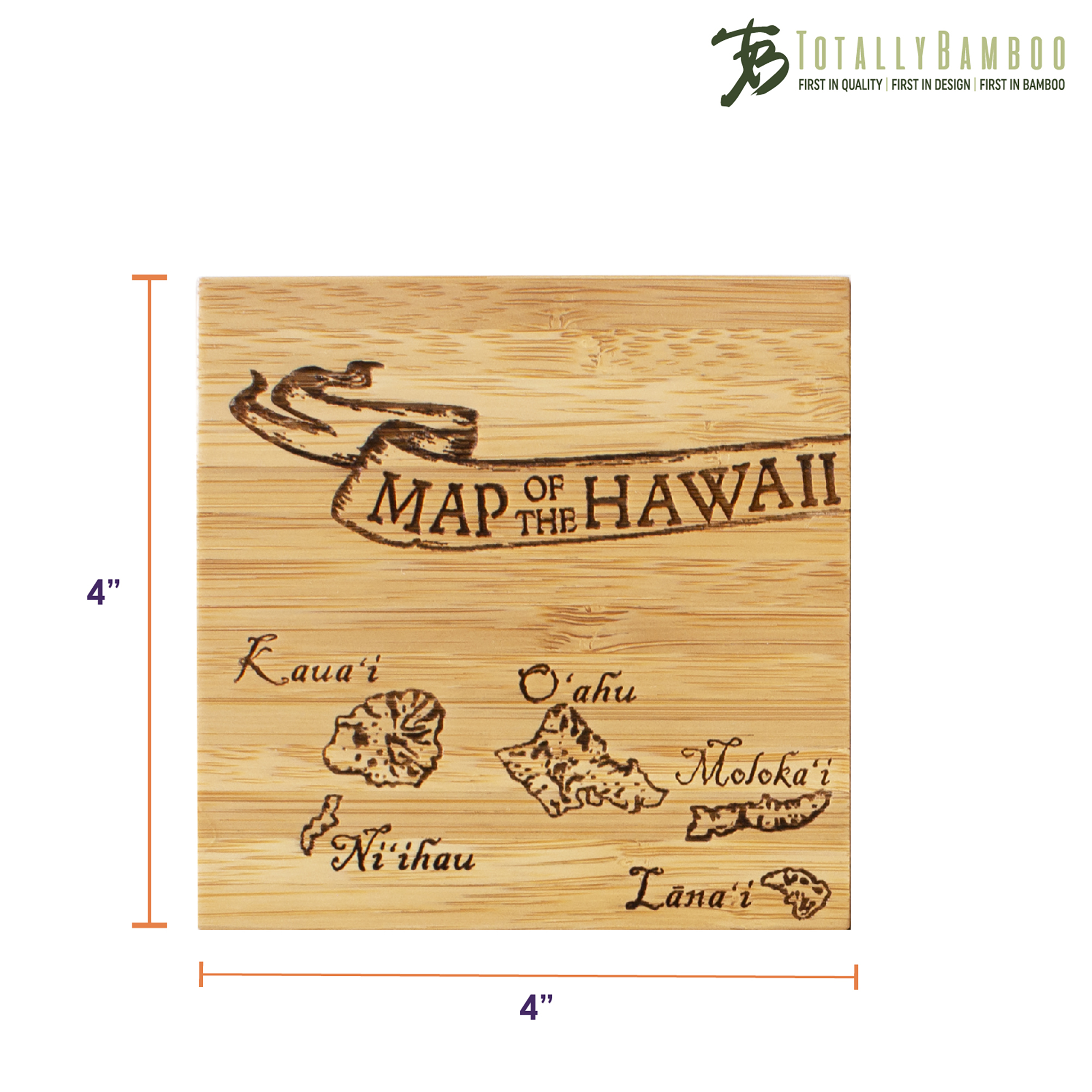 Hawaii Puzzle Coaster Set 7