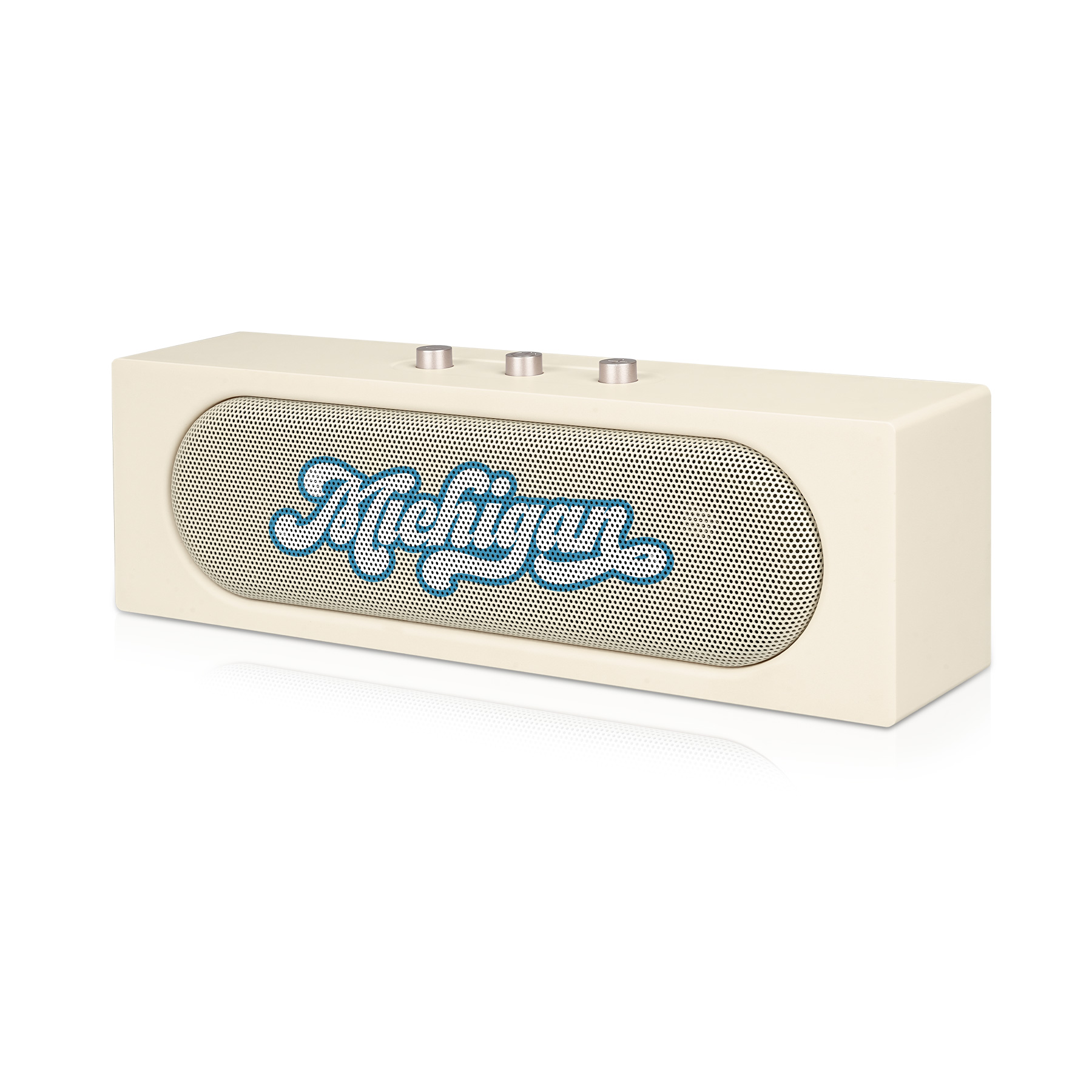 Portable Creamy Retro Soundbar Speaker 5