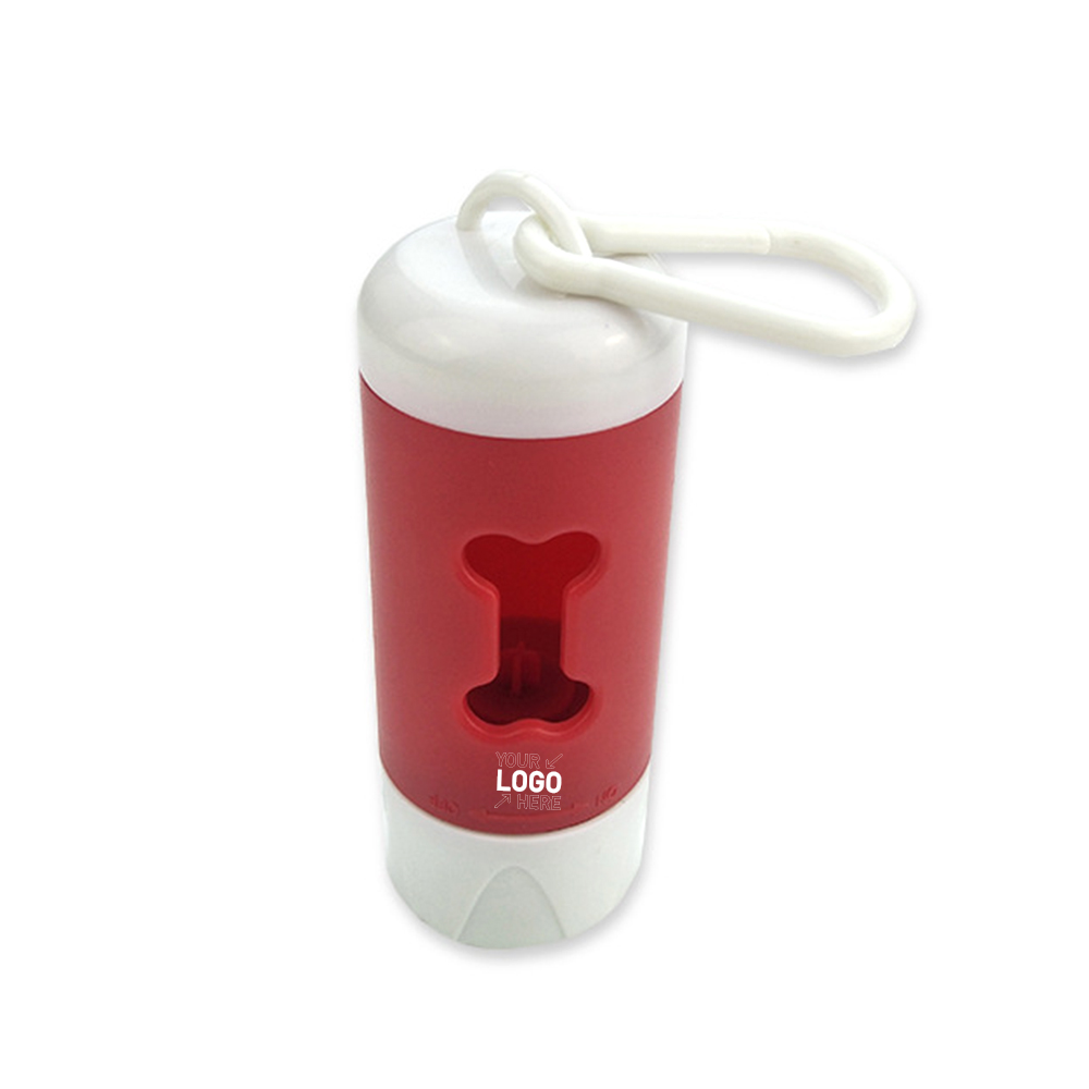 Pet Waste Bag with Keychain Flashlight 2