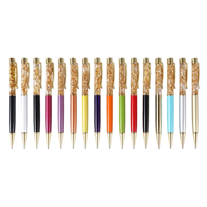 Luxury Flow Oil Crystal Metal Pen 10
