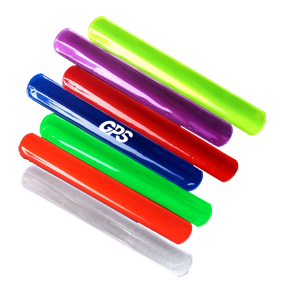 9 " PVC Reflective Slapping Bracelet 3