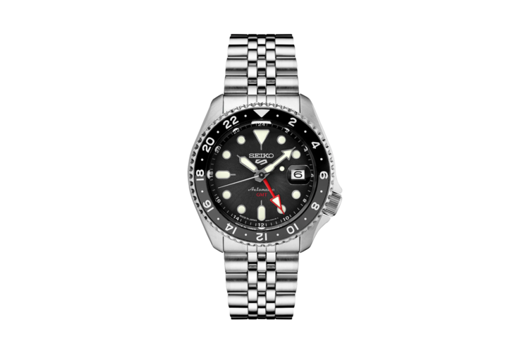 Seiko Men's 5 Sports SKX Sports Style GMT Stainless Steel Watch 1