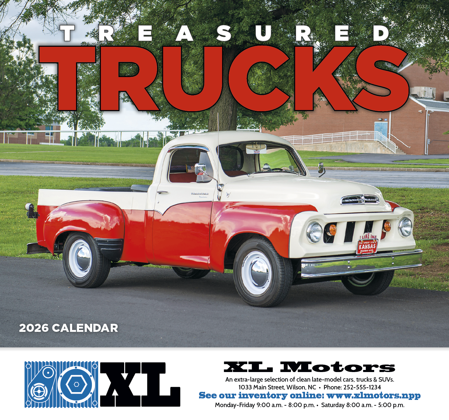 Good Value™ Treasured Trucks - Stapled Calendar 6