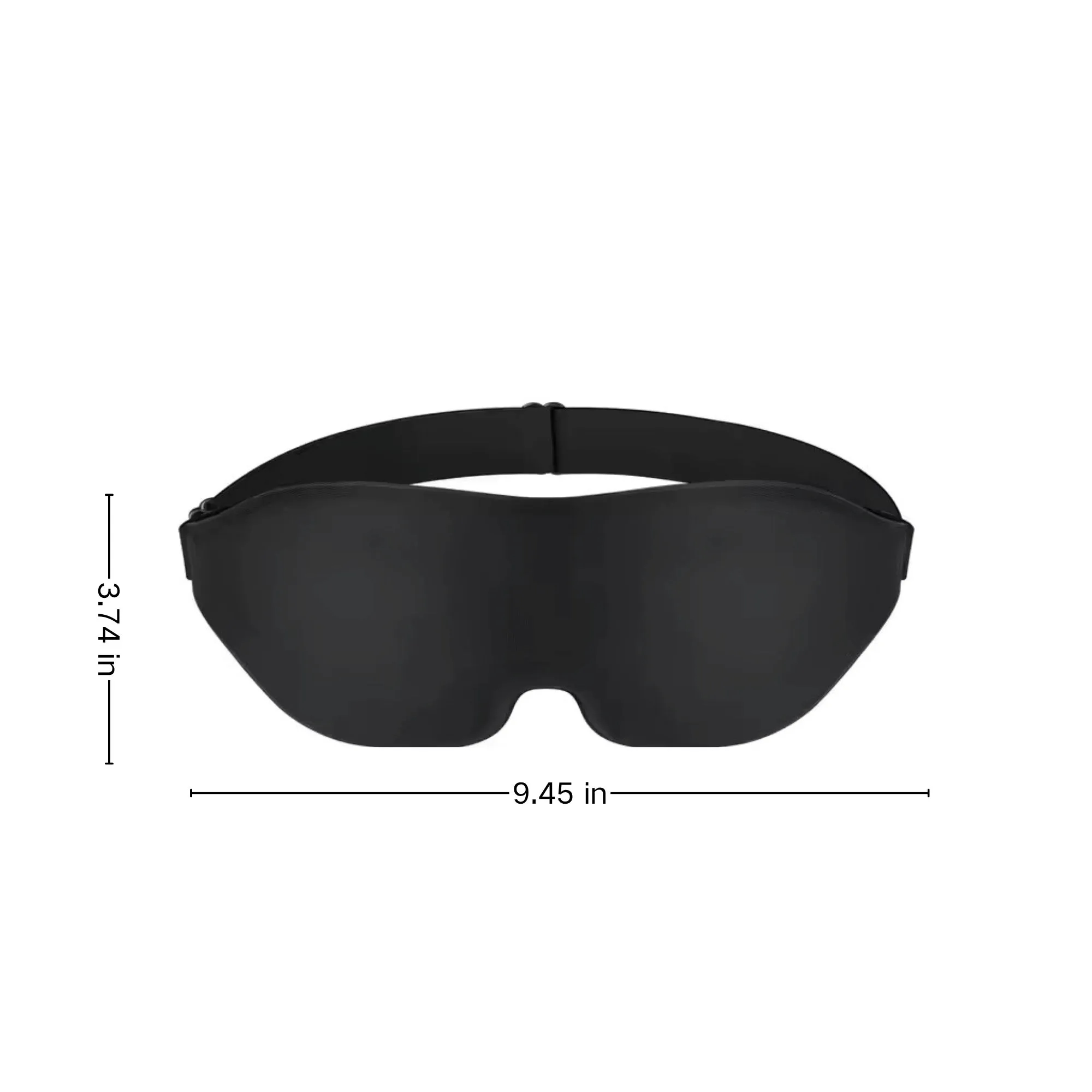 3D Stereo Light Blocking Sleep Mask 3