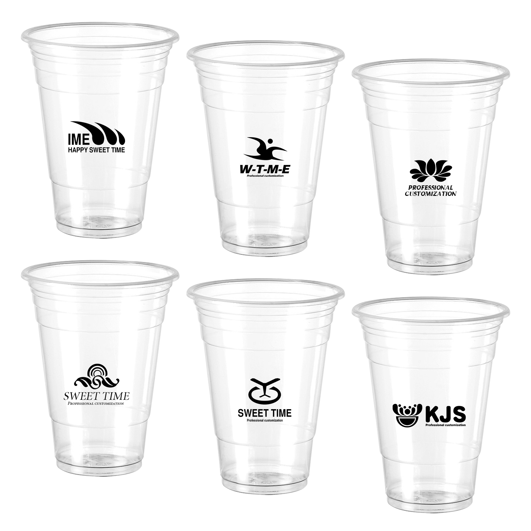14oz. Disposable PET Plastic Cup 2