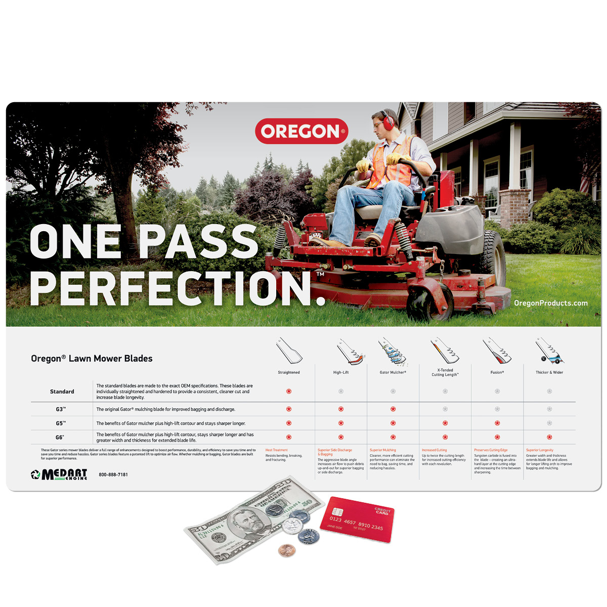 Vynex Peel&Place Ultra Thin removable/repositionable Counter Mat-17"x26"x.015"