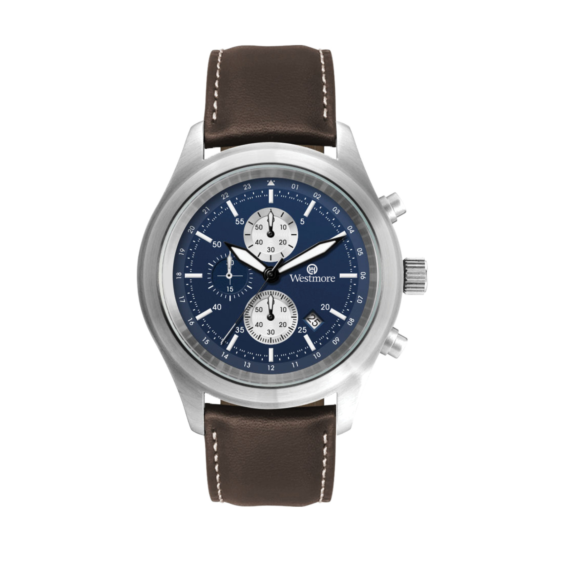 44.2MM, SS, SILVER CASE, CHRONO MVT, DTE 2