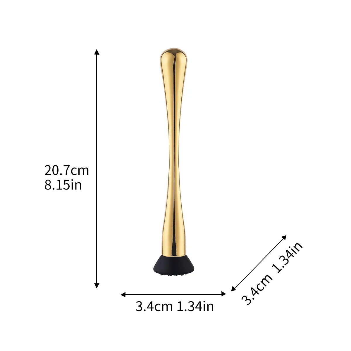 Premium Stainless Steel Cocktail Muddler 12