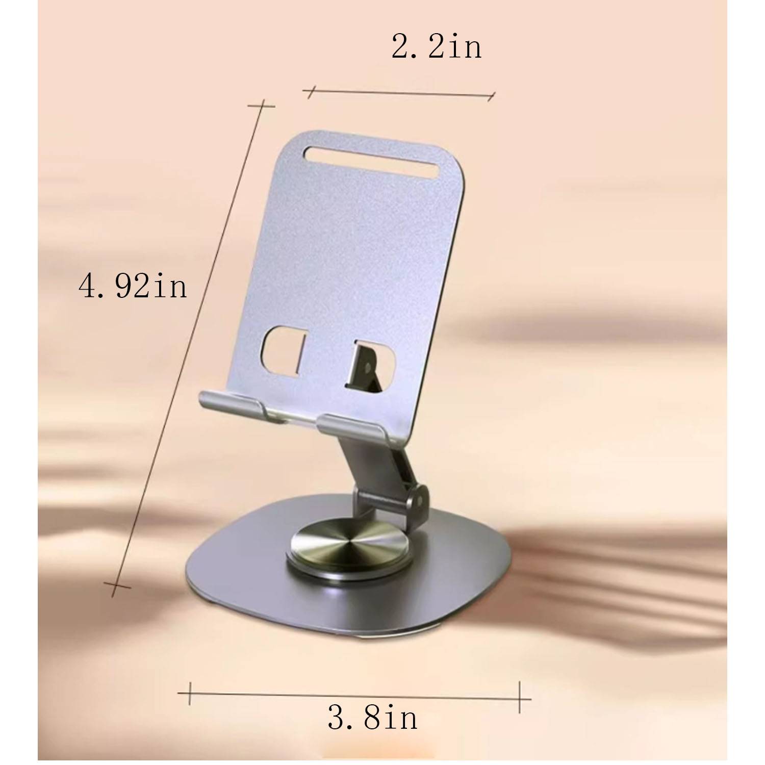 Mobile phone rotating desktop stand 2