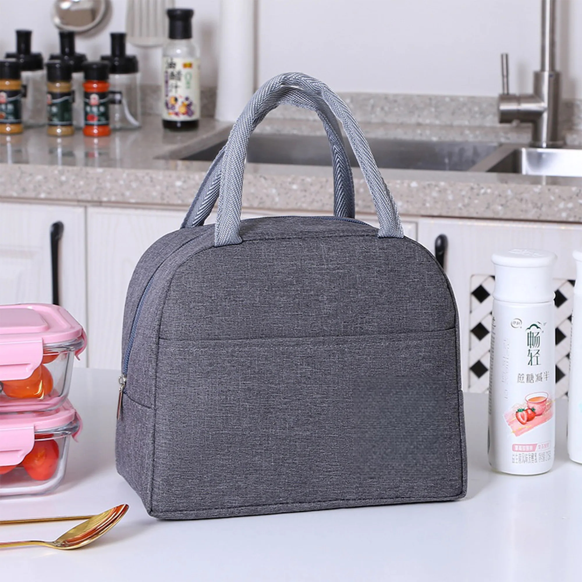 Thickened Aluminum Foil Heat And Cold Preservation Lunch Bag 5