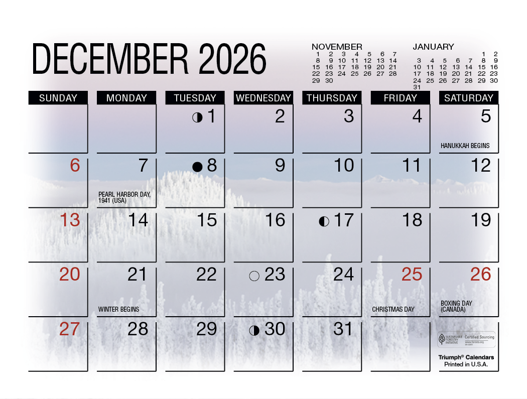 Triumph® Calendars America's Beauty Desk Calendar 20