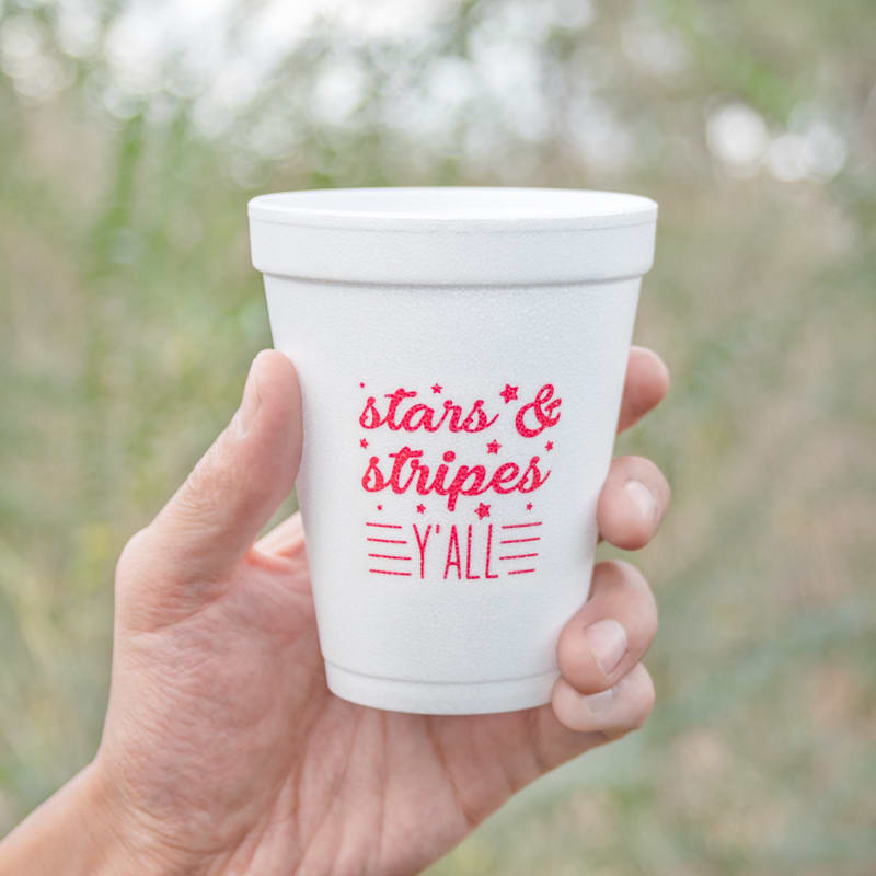Custom 10 Oz. Foam Cups 16