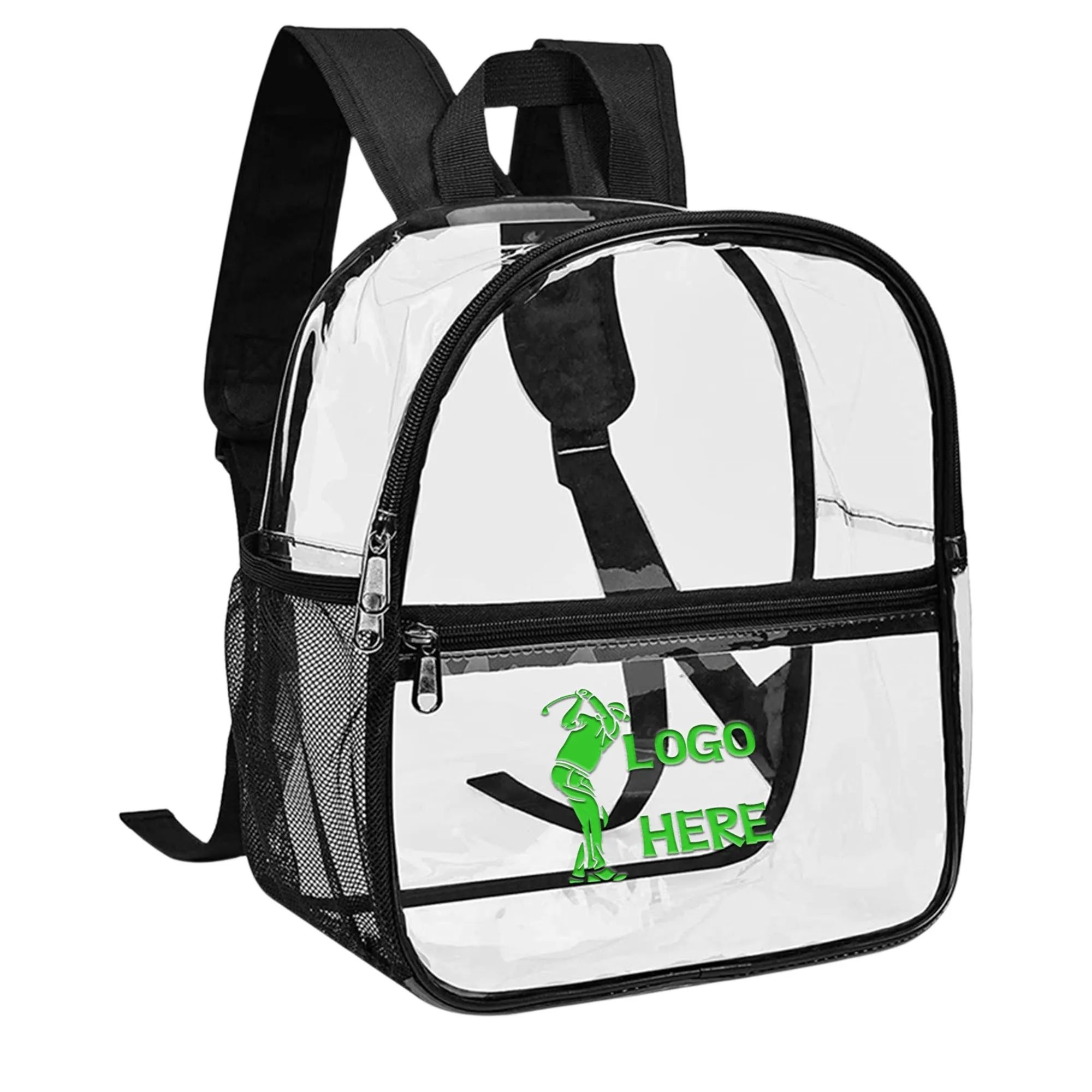 MOQ50 Clear PVC Backpack 2