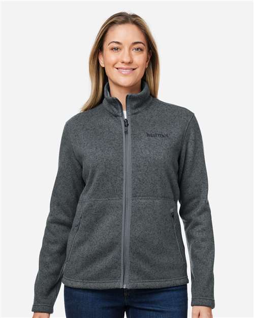 Women's Drop Line Fleece Jacket - M16250 8