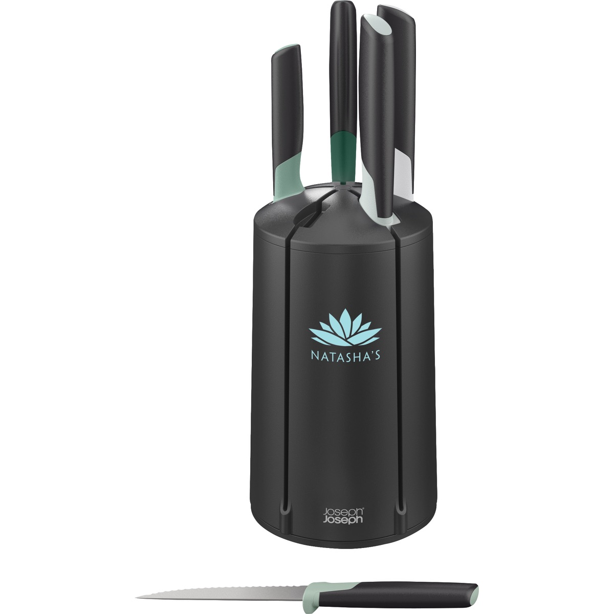 Joseph Joseph® Elevate™ Green Knives Carousel Set 4
