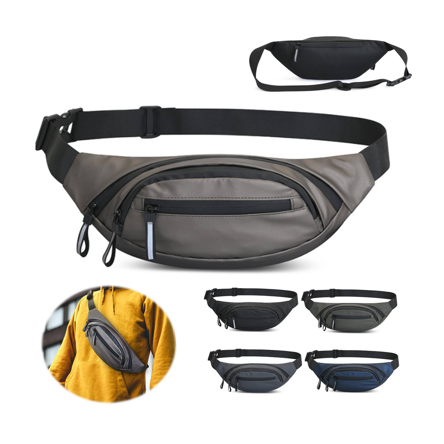 Waterproof Sports Fitness Phone Waist Bag 2