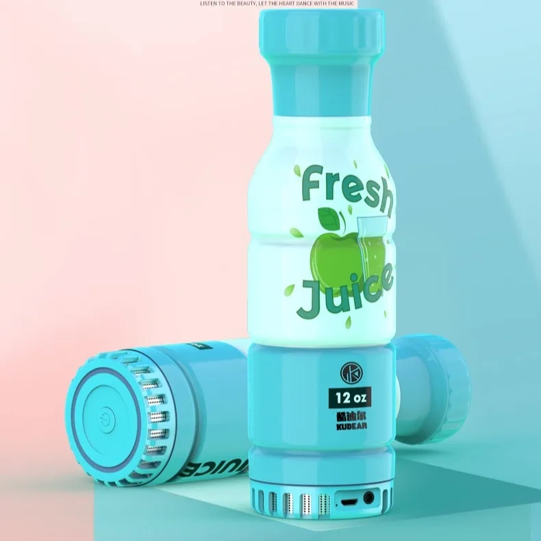 Creative Beverage Bottle Wireless Bluetooth Speaker 4